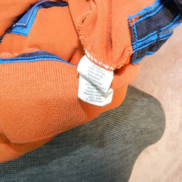 American Eagle Outfitters Mens Orange Short Sleeve Cotton Shirt Size Medium - Picture 9 of 9